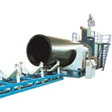  Large Caliber Twisted PE Pipe Production Line (Große Kaliber Twisted PE Pipe Production Line)