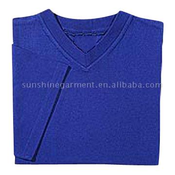  100% Cotton V-Neck T-Shirt ( 100% Cotton V-Neck T-Shirt)