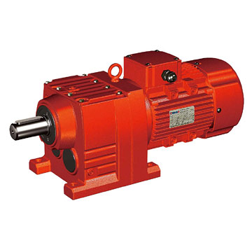  R Series Hard Teeth Face Cylinder Helical Gear Reducer