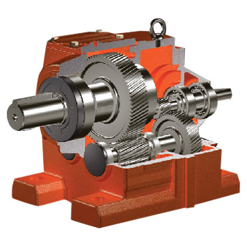  R Series Hard Teeth Face Helical Gear Reducer