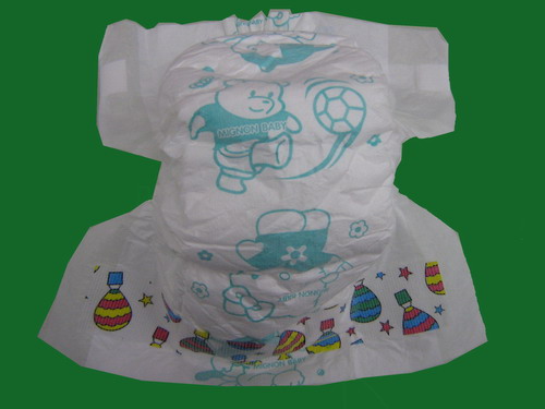  Baby Diaper with Magic Tape ( Baby Diaper with Magic Tape)
