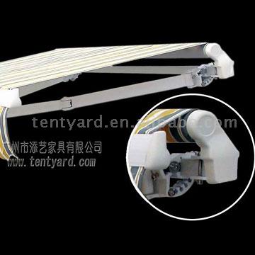  Square Bar Awning With Folding Arms ( Square Bar Awning With Folding Arms)