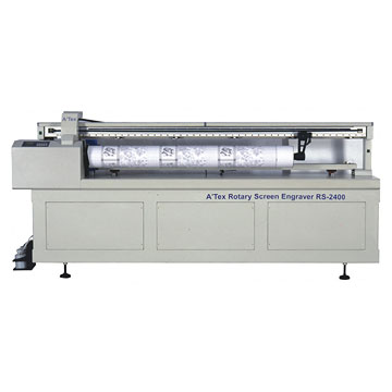  Rotary Inkjet Screen Engraver (Rotatifs à jet d`encre Ecran Graveur)