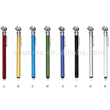  Pencil Type Tire Gauge (Карандаш тип шины калибровочных)
