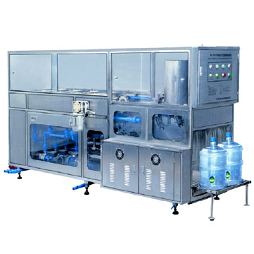  PET / PC Bottle Washer, Filler And Capper