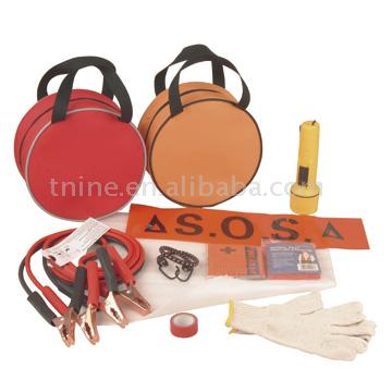  10pc Roadside Car Emergency Kit