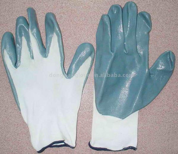  Nitrile Coated Gloves ( Nitrile Coated Gloves)