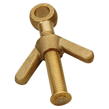  Brass Butterfly Nut & Bolt (Brass Butterfly Nut & Bolt)