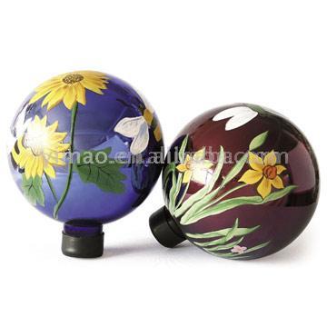 Hand Painted Garden Balls (Hand Painted Garden Balls)