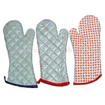  Silicon Coated Oven Mitt (Silicon Coated Four Mitt)