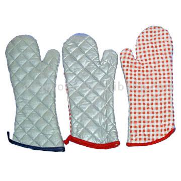  Silicon Coated Oven Mitt