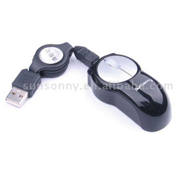  Mini Wired 3D Optical Mouse for Laptops (Wired Mini Optical Mouse 3D für Laptops)