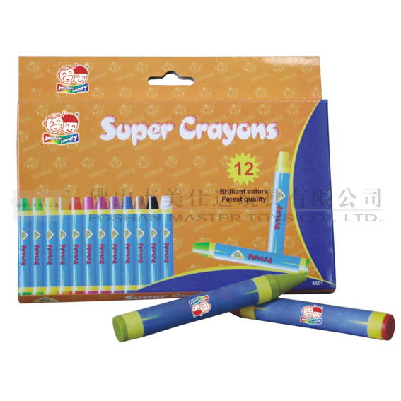  12 Pieces Super Crayons ( 12 Pieces Super Crayons)