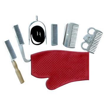  Metal Combs and Rubber Mitt (Металл Комбс и резиновые Mitt)