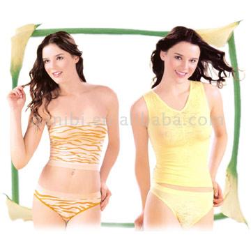 Microfaser Seamless Camisole, Slips, Vest-und G-String (Microfaser Seamless Camisole, Slips, Vest-und G-String)