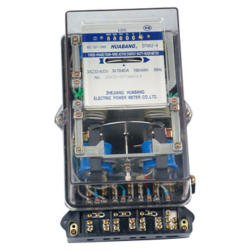  Three-phase Watt-hour Meter (Drei-Phasen-Watt-Stunden Meter)