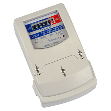  Electronic Single-phase Watt-hour Meter (Elektronische Einphasen-Watt-Stunden Meter)