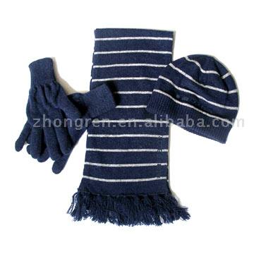  Cap, Scarf and Gloves (Bonnet, écharpe et gants)