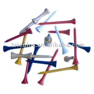  Golf Wooden Tees (Golf Holz Tees)