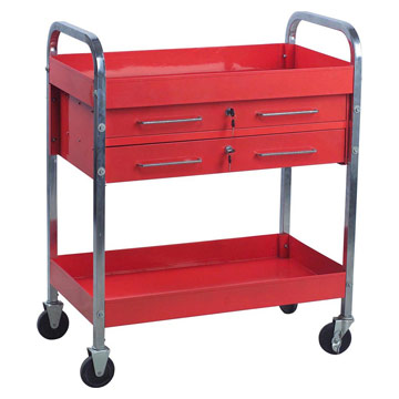  Service Cart W/ Two Drawers ( Service Cart W/ Two Drawers)