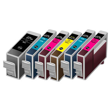  Compatible Color Inkjet Cartridge for Canon BCI 5 Series (Cartouche compatible jet d`encre couleur pour Canon BCI Série 5)