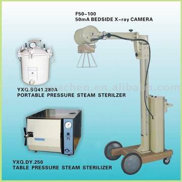  Pressure Steam Sterilizer, Bedside X-ray Camera ( Pressure Steam Sterilizer, Bedside X-ray Camera)