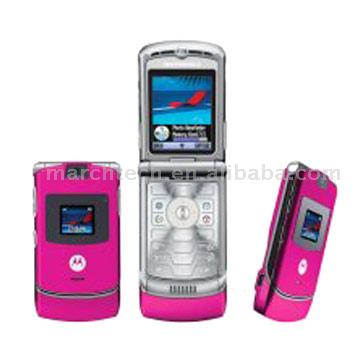  Motorola V3 (Pink) Moible Phone