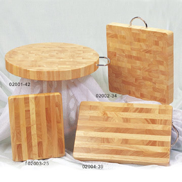  Rubberwood Cutting Board (Hévéa Planche à découper)