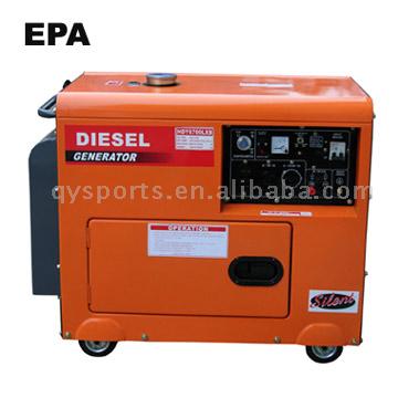  Epa Diesel Generator 6.5kVA (Дизель-генераторные Epa 6.5kVA)