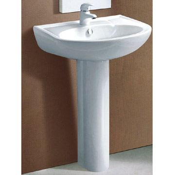  Basin With Pedestal