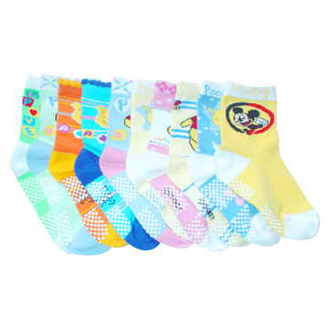  Slip-resistant Children`s Socks (Rutschfeste Socken für Kinder)
