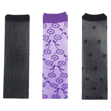  Jacquard Knee-high Stockings (Jacquard Kniestrümpfe)