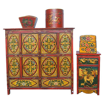  Tibetan Cabinet Set (Тибетские Кабинет Установить)