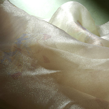  Printed Organza ( Printed Organza)