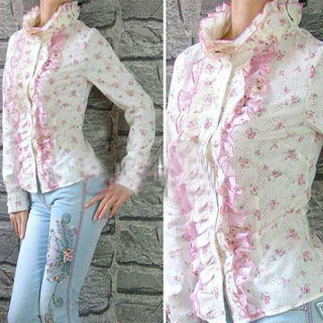  Women`s Embroidered Shirt