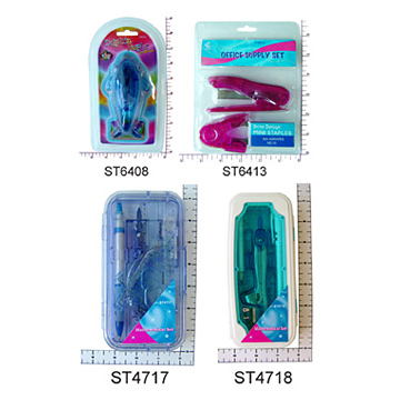  Stapler, Mathematical Set (Hefter, Mathematische Set)