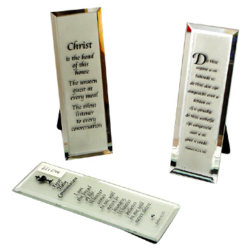  Glass Plaques