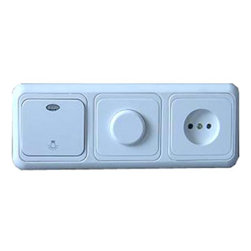  3 Combined Switch, Socket (3 combinées Switch, Socket)