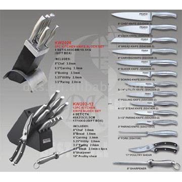  6pc Kitchen Knife Set (6pc кухни Набор ножей)