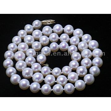  2 Rows 7.5" 6-7mm White Freshwater Pearl Bracelet ( 2 Rows 7.5" 6-7mm White Freshwater Pearl Bracelet)