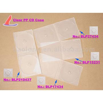  Slim Clear PP CD Cases (Slim Открытый ПП КР Дела)