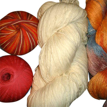  Mercerized Wool Yarn and Blended Yarn (Мерсеризованный шерстяной пряжи и смешанного Пряжа)