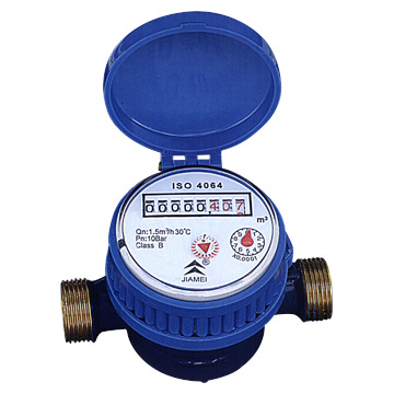  Single Jet Vane Wheel Water Meter (Одноместные газовых рулей водяное колесо Meter)