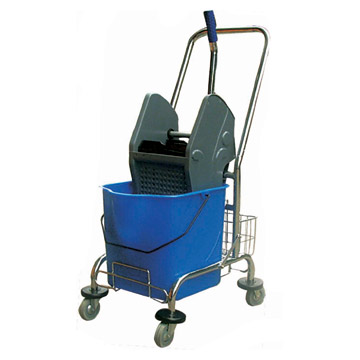 Einzel-Mop Wringer Trolley (Einzel-Mop Wringer Trolley)