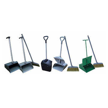  Wind-Proof Garbage Shovels With Besom (Ветрозащитные Garbage лопаты с метлой)