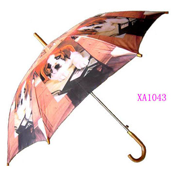  Straight Shaft Umbrella (Gerade Wellen Umbrella)