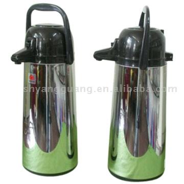  Stainless Steel Air-Pump Pot