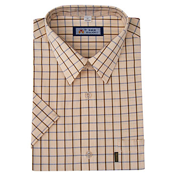  Men`s Check Shirt ( Men`s Check Shirt)