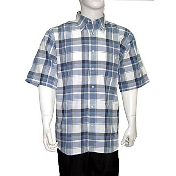  Men`s Y/D Check Shirt (Мужская Y / D Проверьте Рубашка)