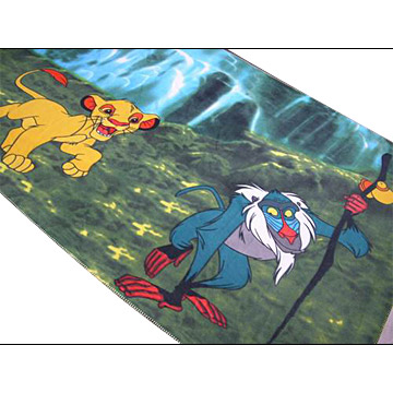  Carton Printed Polar Fleece Blanket ( Carton Printed Polar Fleece Blanket)